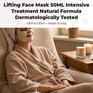 Masque facial pour traitement intensif pour hommes 50ML Formule naturelle Testé dermatologiquement OEM Étiquette privée Italie RedMoringa - Product Image 2