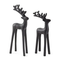 Technique de moulage de sculpture d'art en métal Design antique et moderne plaqué argent pour Noël et la décoration intérieure