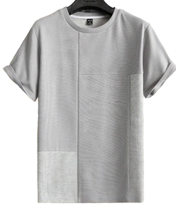 เสื้อยืดบล็อกสีผู้ชายผู้ชาย - Product Image 1