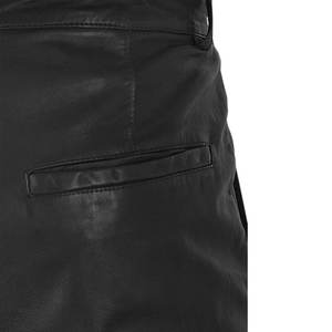 Pantalones de cuero para hombre con el mejor estilo, cintura elástica recta de moda de invierno de alta calidad en diferentes tamaños y colores - Product Image 5