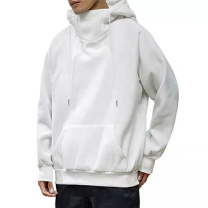 Sweats à capuche lourds sweats logo personnalisé broderie Streetwear à capuche 400 500 Gsm épais sweats à capuche pour hommes sweats à capuche - Product Image 1