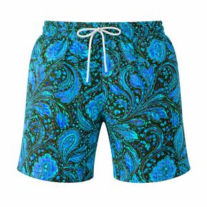 Shorts de Playa para Hombre con Estampado de Leopardo, Diseño Personalizado de Alta Calidad, Cintura con Cordón Ajustable, Traje de Baño de Poliéster, Tallas Grandes - Product Image 3