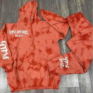 Vêtements de sport grande taille pour hommes multicolores logo personnalisé Ensemble pantalon de jogging et fitness avec sweatshirts à capuche Ensemble de survêtement personnalisé - Product Image 4