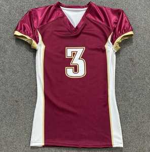 Uniforme de football américain adulte personnalisé le plus vendu de la plus haute qualité faites votre propre sublimation de vêtements de football - Product Image 4