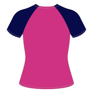 100 algodón rosa Delta Psi Rho Sorority Camiseta de manga raglán llenando los huecos ropa de vida griega cómoda camiseta informal - Product Image 3