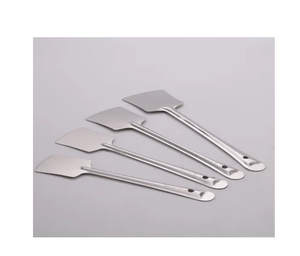 Espátula volteadora de acero inoxidable, espátula para pizza, espátula para freír bistec con mango de PP, precio razonable al por mayor - Product Image 5