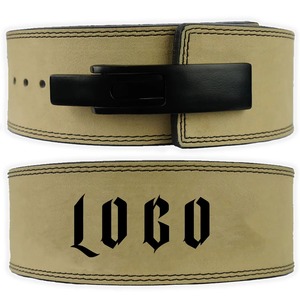 Animación Power Buckle Gimnasio Levantamiento de pesas Cinturón de palanca Palanca de cuero personalizada Cinturones de levantamiento de pesas sublimados - Product Image 3