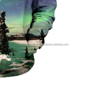 Vente en gros sweat à capuche sublimation personnalisé confortable 100% polyester vêtements de performance avec impression de teinture MCAMH-68 fabricant de sweat à capuche - Product Image 5