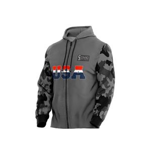 Sudaderas con capucha y sudaderas personalizadas Premium Techwear Fashion Men's Plus Size Printed Sublimation High Quality Design Your Own - Product Image 5