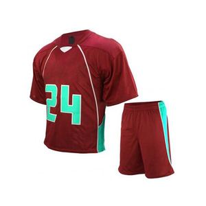 Wholesale Factory Custom Team Lacrosse Uniforms V Neck Blank Sports Wear Half Sleeve Premium Quality Comfortable Soft Fabric - Product Image 1