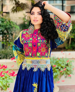 Vêtements de mariée afghans faits à la main par des conceptions personnalisées à des prix abordables fabricant de gros Pakistan - Product Image 2