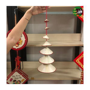 Mini Vietnamese Conical Hat for Souvenir Craft Decoration, Handcrafted Mini Conical Hat <b>String</b> Traditional Vietnamese Non La - Product Image 3
