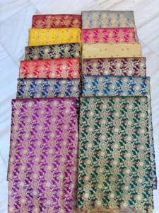 Premium Quality Custom Silk Fabric Knitted Luxury Apparel Home Decor Crafting for <b>Weddings</b> Dresses Wholesale Orders Welcome - Product Image 4