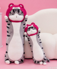 Cosplay oso abrazo gato Losto almohada novedad regalos para amantes de los gatos - Product Image 4