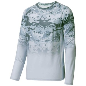 Maillot de pêche léger par sublimation, polos de pêche à impression personnalisée maillots de pêche unisexes confortables à séchage rapide - Product Image 1
