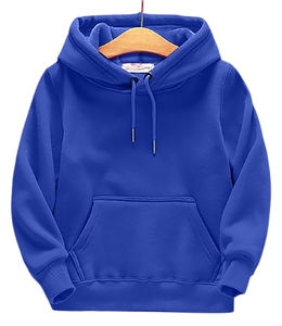 Vente en gros de pull à capuche en molleton 100% coton imprimé personnalisé ODM pour bébés et enfants respirant anti-rétrécissement décontracté Streetwear à l'avant - Product Image 4