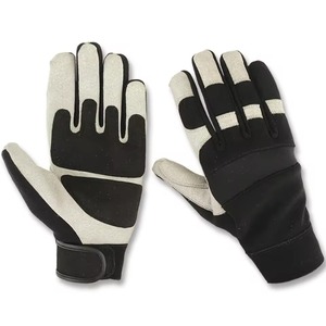 Manufacturer Classic Goat Skin Knitted Lining Winter Leather <b>Gloves</b> From Pakistan Men for <b>Touch</b> <b>Screen</b> - Product Image 5