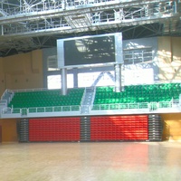 Système de Sièges Rétractables Avant pour Événements Intérieurs, Tribunes à Sièges Fixes, Estrade d'Arène, Tribune Télescopique Électrique, Fauteuil de Stade