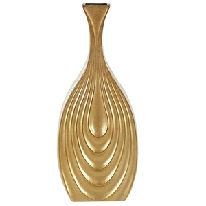 Jarrón de plantas dorado y florero, diseño personalizado hecho a mano, lo mejor para la decoración del hogar, hecho a mano, la mejor decoración interior y diseño hecho a mano - Product Image 1