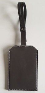 Etiqueta de equipaje de cuero genuino personalizable a la moda, etiqueta de maleta creativa, piezas y accesorios especiales para bolsas - Product Image 4