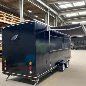 Remolque de Venta de Helados Cerrado Nuevo de 8x20 con Cocina Móvil y Baño, Estándar Estadounidense - Product Image 4