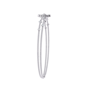 Fabulous 18K <b>Gold</b> Lab Grown Diamond Bracelet & <b>Bangle</b> Luxurious Jewelry Accessory - Product Image 4