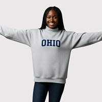 Servicio OEM Personalizado, Sudadera Reversible de Invierno para Mujer, Cuello Alto, Manga Larga, Estilo Urbano, con Insignia Frontal, Sigma Gamma Rho