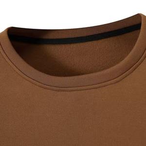 Nueva Llegada, Ropa Casual de Invierno, Sudadera Térmica de Forro Polar, 100% Poliéster, Logotipo Personalizado, Secado Rápido, Transpirable, Manga Larga, para Hombre - Product Image 3