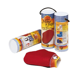 Guanto Tecnico in Velluto GENERAL FIX Srl, Spazzola Comoda e Precisa, Guanto Combinato per Pulizia Manuale Modello 4089 Made in Italy - Product Image 1