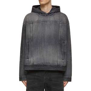 Sudaderas con logotipo personalizado mejor de alta calidad al por mayor 100% algodón logotipo personalizado sudadera sudaderas con capucha de los hombres - Product Image 1