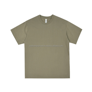 Camiseta de Algodón Ligera Premium para Hombre, 180 GSM, Suave, Cómoda, Transpirable, Informal, para Uso Diario, Verano, OEM, Venta al Por Mayor - Product Image 3