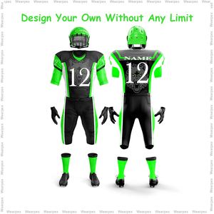 Professional Custom Made American Football Jerseys and Pants <b>Set</b> for Youth School Teams Available in All <b>Colours</b> and Sizes - Product Image 6