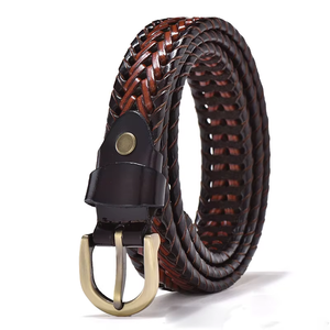 Ceinture en cuir véritable de haute qualité, différentes couleurs, pour femme et homme, sangle décontractée, toutes occasions, ceintures réglables - Product Image 2