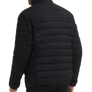 Chaqueta acolchada de invierno personalizable de alta calidad de fábrica directa, diseño de letra único con capucha y mangas largas - Product Image 2