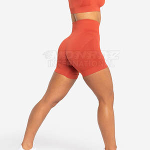 กางเกงขาสั้นรัดกล้ามเนื้อสำหรับผู้หญิงกางเกงขาสั้นสำหรับใส่ออกกำลังกายในยิมระบายอากาศได้ดี - Product Image 3