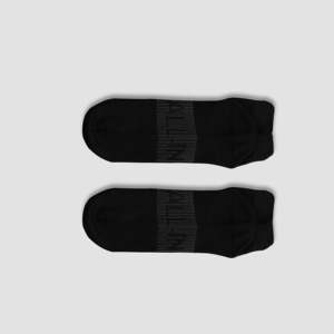 Chaussettes de sport personnalisables avec logo, broderie noire, jacquard, compression, anti-transpiration, respirantes, en fibre de bambou imprimée - Product Image 5