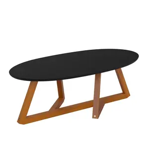 Table basse en métal avec cadre doré, moderne, luxueuse, en fer forgé, plateau en marbre trempé, dernier modèle, prix de gros - Product Image 4