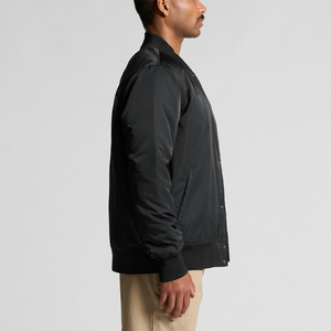 Classic <b>Mens</b> Bomber <b>Jacket</b> Sleek Lightweight All Season Ready - Product Image 4
