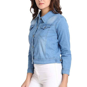 Wholesale Rate Women Jeans <b>Jacket</b> Durable Stylish Outdoor Wear Jeans <b>Jacket</b> For Women Made In Pakistan - Product Image 4
