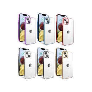 Funda de Silicona Netzy Lila para iPhone 14, 14 Plus, 13 Pro Max, XS - Protección de Cámara de TPU Suave con un Elegante Diseño INS - Product Image 2