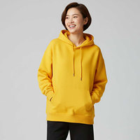 Sudadera con Capucha Personalizada de Alta Calidad, Estilo Urbano, Bordada, Estampada, Tie Dye, Ecológica, para Mujer, Invierno, Otoño, Mangas Largas
