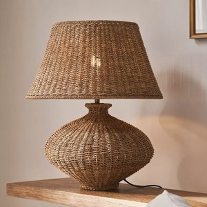 Lámpara de hierba marina tejida a mano, lámparas de hierba marina de excelente calidad para centros de mesa decorativos. - Product Image 6