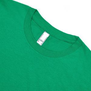 Camisetas de peso ligero de color sólido para hombre Logotipo personalizado de tela de punto de algodón 100% en venta - Product Image 2