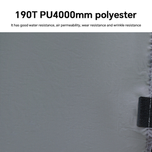 Homful 6.2ft Stand-Up Chiều cao <span class=keywords><strong>2</strong></span>-phòng gia đình đường hầm Lều bố trí PU 4000mm không thấm nước 4-6 Người cắm trại lều cho xe cắm trại - Product Image 5