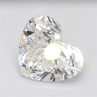 Diamant en forme de cœur de 5,04 carats, couleur D, clarté VS2, certifié IGI, CVD, pour la vente en gros de bijoux, bagues personnalisées