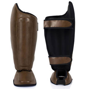 Protège-tibias de kickboxing personnalisés de style actuel, marque privée, protection des pieds et des jambes, protège-tibias de kickboxing - Product Image 1