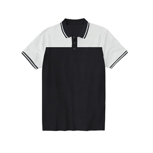 Polos personnalisés de luxe de haute qualité, vêtements de rue personnalisés, polos pour hommes - Product Image 1