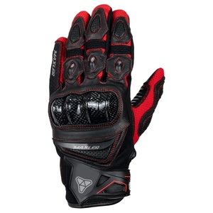 Gants de moto en cuir pour homme, à doigts entiers, légers et antidérapants pour le cyclisme, le motocross et les sports équestres (respirants) - Product Image 2