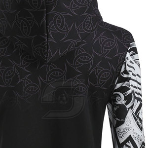 เสื้อฮู้ดพิมพ์ลายซับลิเมชันของผู้ชายไซส์พิเศษชุดลำลอง - Product Image 5