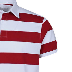 Polo de golf à séchage rapide pour hommes personnalisé OEM pour manches courtes couleur unie longueur régulière tricoté prix de commande en gros compétitif - Product Image 4